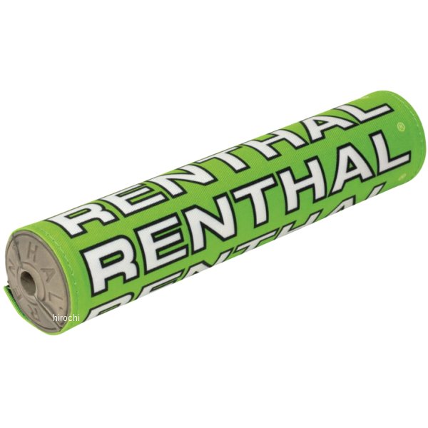 【USA在庫あり】 レンサル RENTHAL RENT ビンテージ SX クロスバー パッド 緑/白 renP357 HD店