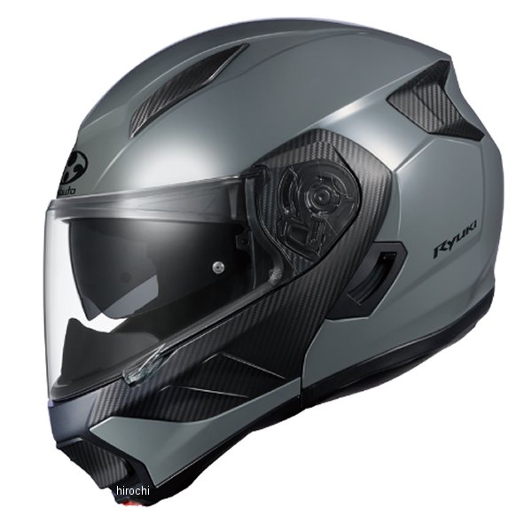 【メーカー在庫あり】 オージーケーカブト OGK KABUTO システムヘルメット RYUKI ミディアムグレー Sサイズ 4966094596033 HD店