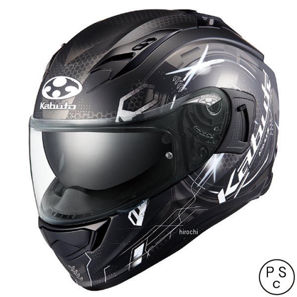 オージーケーカブト OGK KABUTO フルフェイスヘルメット KAMUI 3 エステラ フラットブラックグレー XL サイズ 4966094609801 HD店