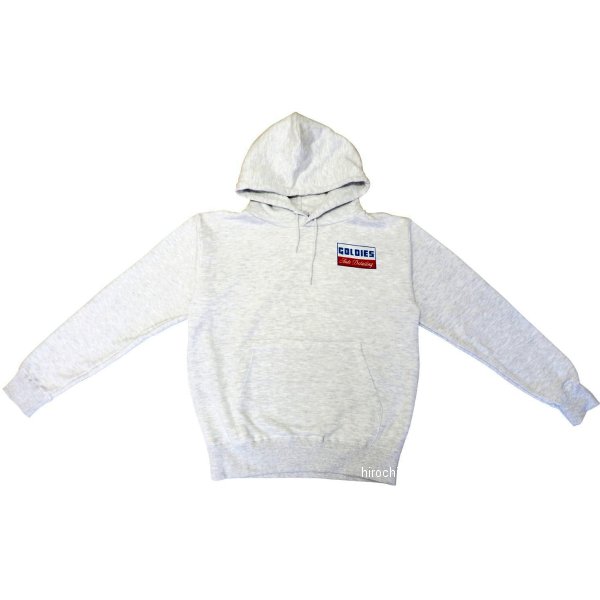 【メーカー在庫あり】 ゴールディーズオートディテイリング TRICOLORE LOGO プルオーバーフーディー アッシュグレー Mサイズ GADP001AG-M HD店 6,512円