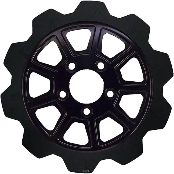 【メーカー在庫あり】 リンドールブレーキ LyndallBrakes ブレーキローター CROWN/9SPOKE 11.8インチ 黒/黒 5mm厚 フロント 2103-1133 HD店