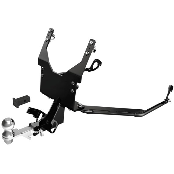 【USA在庫あり】 クリアキン Kuryakyn トレイラーヒッチ 13年-15年 GL1800B Gold Wing F6B 黒/クローム kur7641 HD店