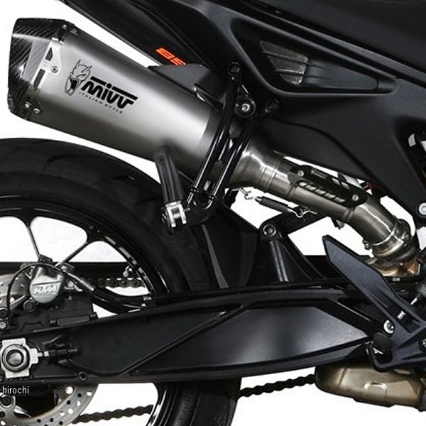 KT.020.LDRX ミヴ Mivv スリップオンマフラー DELTA RACE 18年-20年 KTM 790DUKE ステンレス KT.020.LDRX-790Duke HD店