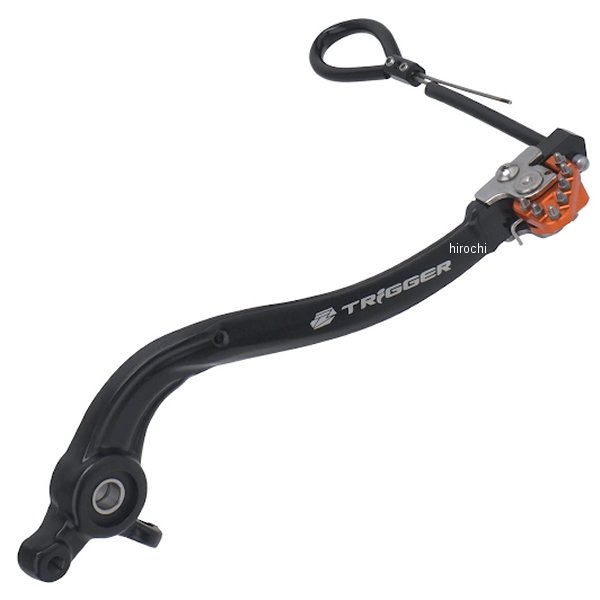 【メーカー在庫あり】 ジータ ZETA トリガーブレーキペダル KTM、ハスクバーナ オレンジ ZE90-7433 HD店