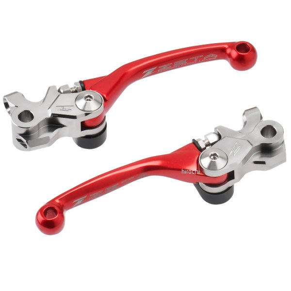 【メーカー在庫あり】 ジータ ZETA ピボットレバーセット FP 3フィンガー 21年以降 GASGAS EC300 EC250 赤 ZE44-4173 HD店