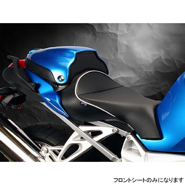 サージェント Sargent シート フロント CarbonFX 09年-16年 BMW K1300R パイピング:黒 WS-554F-19 HD店|ヒロチー商事 ハーレー 店