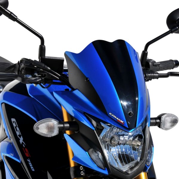 1504S89-XX アルマックス ERMAX ノーズフェアリング 17年-22年 GSX-S750 ブラック 1504S89-18 HD店