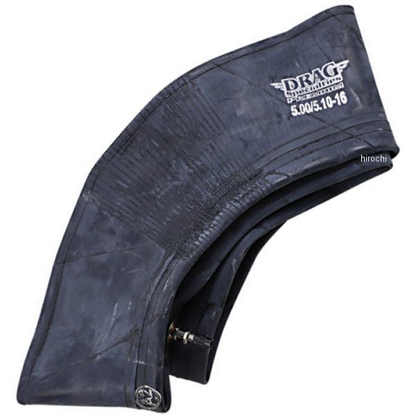 【USA在庫あり】 DRAG Specialties ドラックスペシャリティーズ チューブ インナー 5.00-5.10X16インチ センターメタルバルブ 0350-0627 HD店