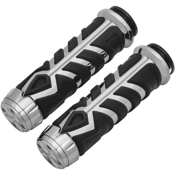 【USA在庫あり】 クリアキン Kuryakyn スピア グリップ クローム kur5752 HD店