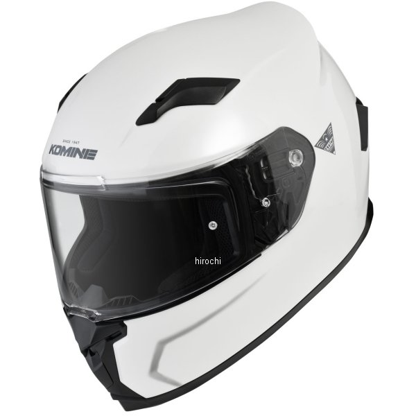 【メーカー在庫あり】 コミネ KOMINE FL フルフェイスヘルメット パールホワイト Mサイズ HK-170 HD店