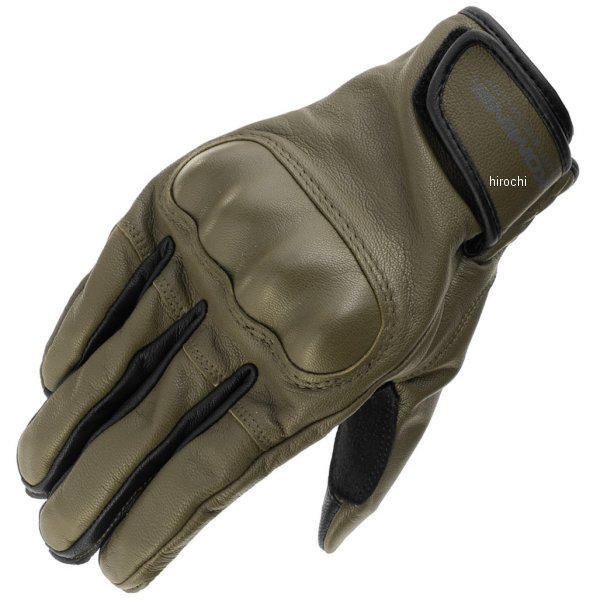 【メーカー在庫あり】 GK-252 コミネ KOMINE プロテクトゴートレザーグローブ オリーブ Lサイズ 06-252 HD店