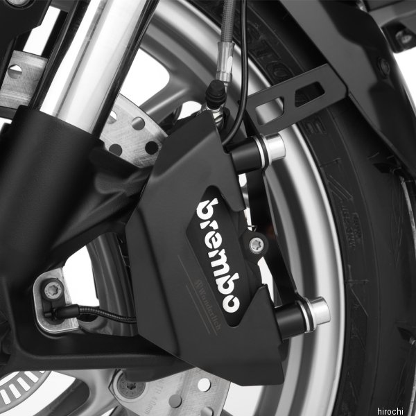 ワンダーリッヒ Wunderlich フロントキャリパーサイドプロテクター 15年以降 BMW F800R 黒 W41980-002 HD店
