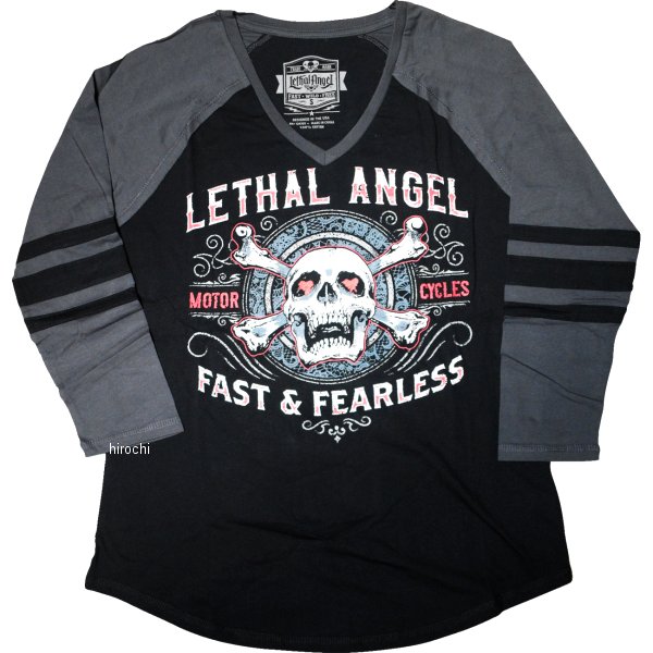 【USA在庫あり】 リーサルスレット Lethal Threat TEE FAST FEARLSS BK/GY MD 3031-4211 HD店