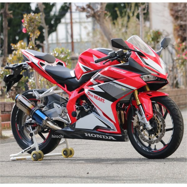 ダブルアールズ WR'S フルエキゾースト SS-OVAL ショートライン JMCA認証 17年-19年 CBR250RR 焼き色チタン LB1230JM HD店