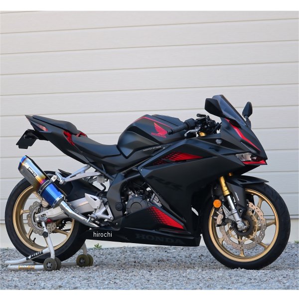 ダブルアールズ WR'S フルエキゾースト SS-OVAL JMCA認証 20年-22年 CBR250RR 焼き色チタン LB1240JM HD店