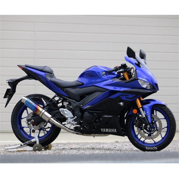 ダブルアールズ WR'S フルエキゾースト ラウンド JMCA認証 18年-21年 YZF-R25 焼き色チタン LS2255JM HD店