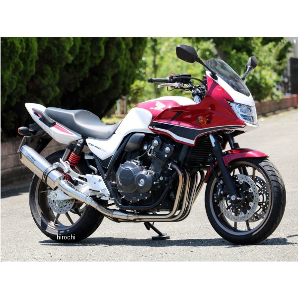 ダブルアールズ WR'S スリップオンマフラー SS-OVAL JMCA認証 18年以降 CB400SF、CB400SB ソリッド SK1460JM HD店