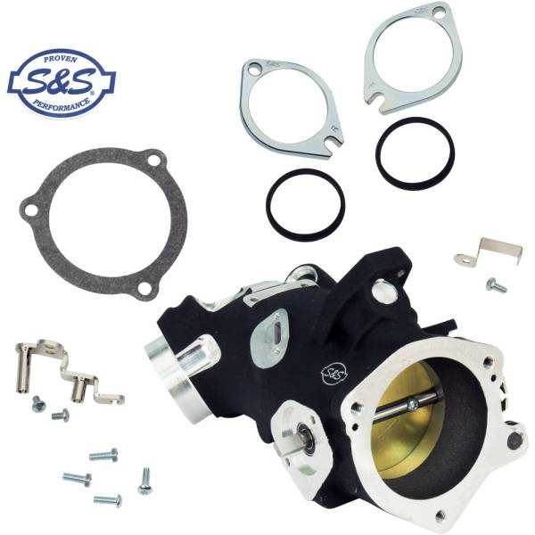 S&Sサイクル S&S Cycle ケーブルスロットルボディキット 58mm 02-05年 ダイナファミリー、ツーリングファミリー 170-0339 HD店