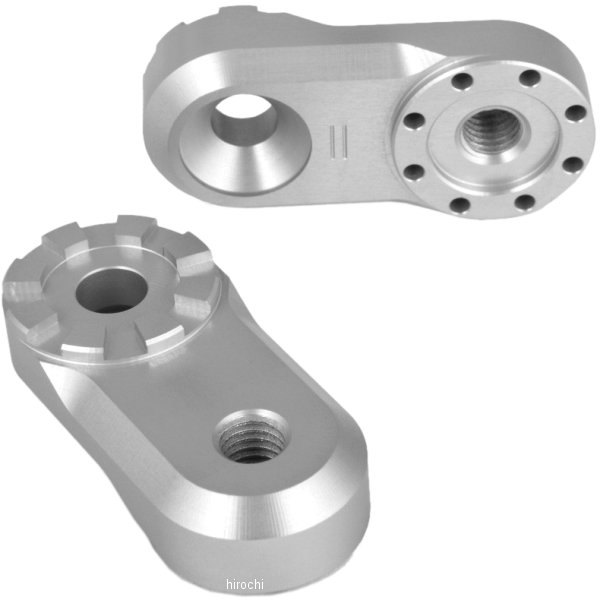 ワンダーリッヒ Wunderlich プレートアダプター フットレストシステム EVO1用 パンアメリカ 30mm シルバー W90330-030 HD店