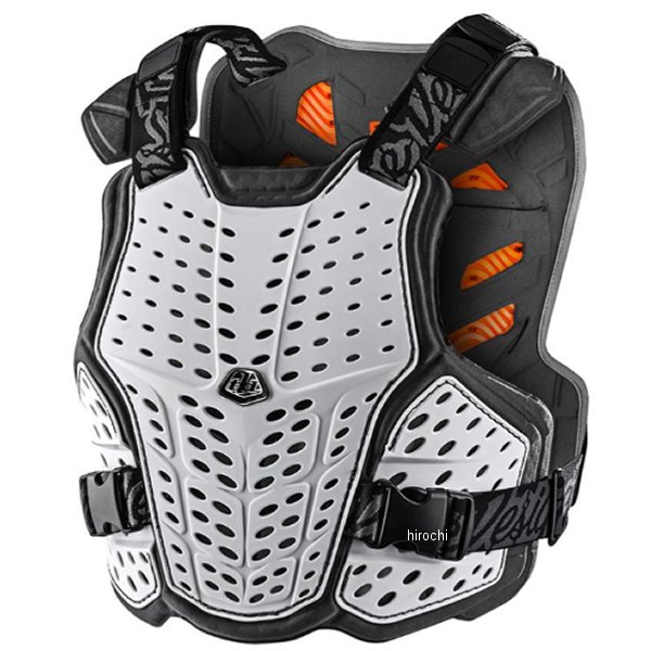 TDV021 RSタイチ ROCK FIGHT CE チェストプロテクター 白 M-Lサイズ TDV021WH01M/L HD店｜ヒロチー商事 ハーレー 店