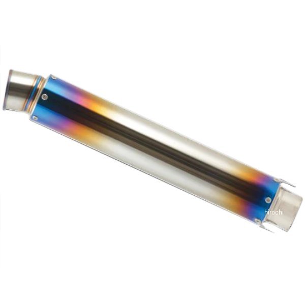 ナイトロレーシング HP ストレートチタンサイレンサー V-I 420mm 差込口径φ60.5マフラー対応 汎用 EX-SLT4H-V1 HD店