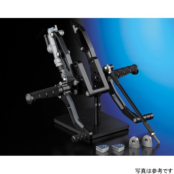 ナイトロレーシング バックステップキット マスターシリンダ有り 99年以前 GSX1100S 黒 BS-09RYB-BR HD店