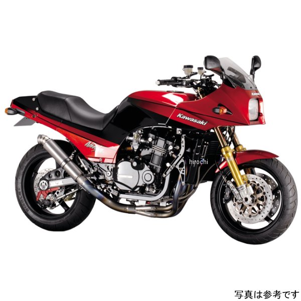 ナイトロレーシング 4in1機械曲げチタンEXマフラー φ85 ストレイトチタン 420mm V3 GPZ900R、GPZ750R EX-04STUT4-V3 HD店