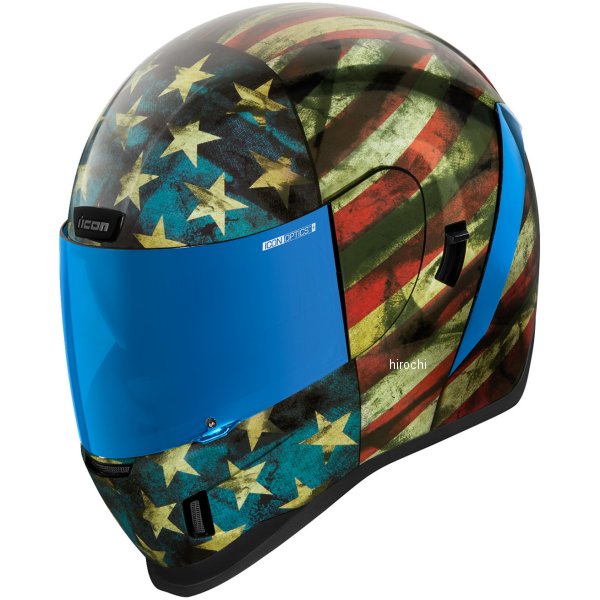 アイコン ICON フルフェイスヘルメット AIRFORM OLD GLORY SMサイズ 0101-14783 HD店