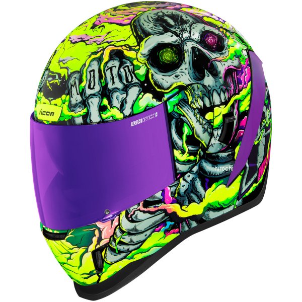 アイコン ICON フルフェイスヘルメット AIRFORM HIPPYDIPY 2Xサイズ 0101-16029 HD店