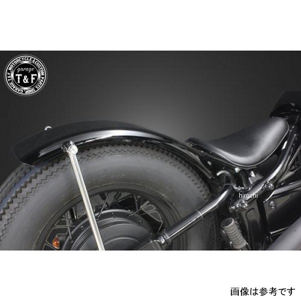新品●250TR●フロントフラットフェンダー&リアフラットフェンダーセット 黒 250TR全年式に使える!ショート フロントフェンダー リア