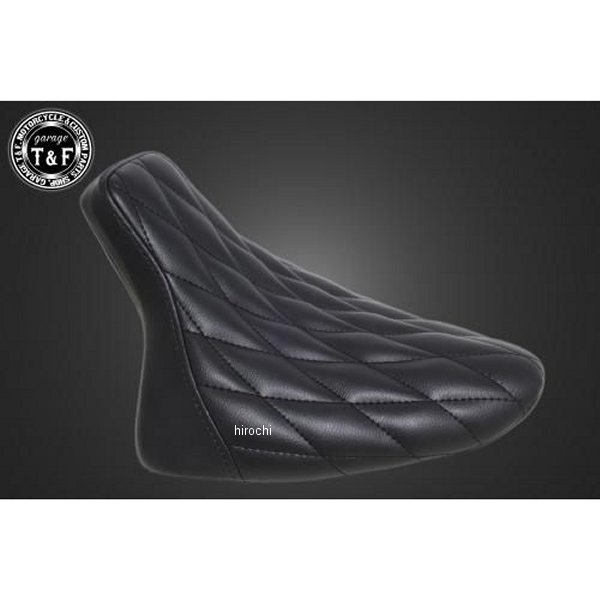 ガレージT＆F シングルシート ダイヤ ストレッチリアフェンダー&フラットフェンダー専用 ドラッグスター400 黒 DS400ST46 HD店