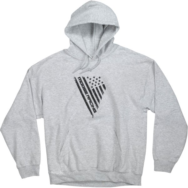 【USA在庫あり】 ムースレーシング MOOSE RACING HOODY SALUTE ASH M 3050-6348 HD店
