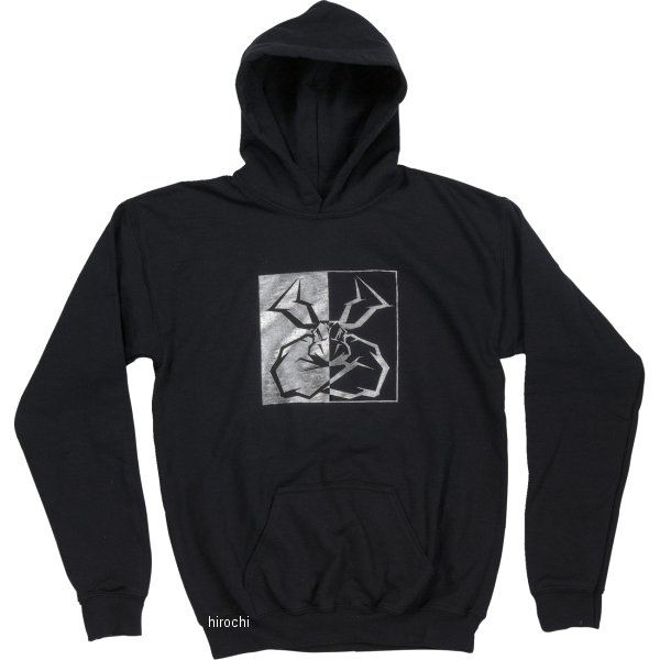 【USA在庫あり】 ムースレーシング MOOSE RACING HOODY Y SPLT PRSNLTY BK M 3052-0674 HD店