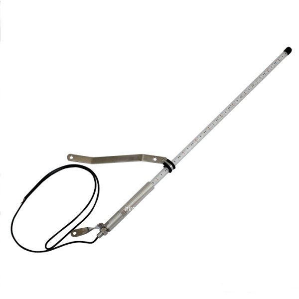 【メーカー在庫あり】 マッドマックス MAD MAX オートバイ用 旗棒白 LED 赤 発光 フラッグポール 750mm MM50-0468-01R HD店
