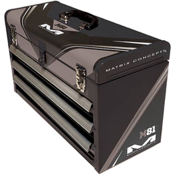 【USA在庫あり】 マトリックスコンセプト MATRIX CONCEPTS M81 ワークボックス 黒/グレー 3850-0583 HD店