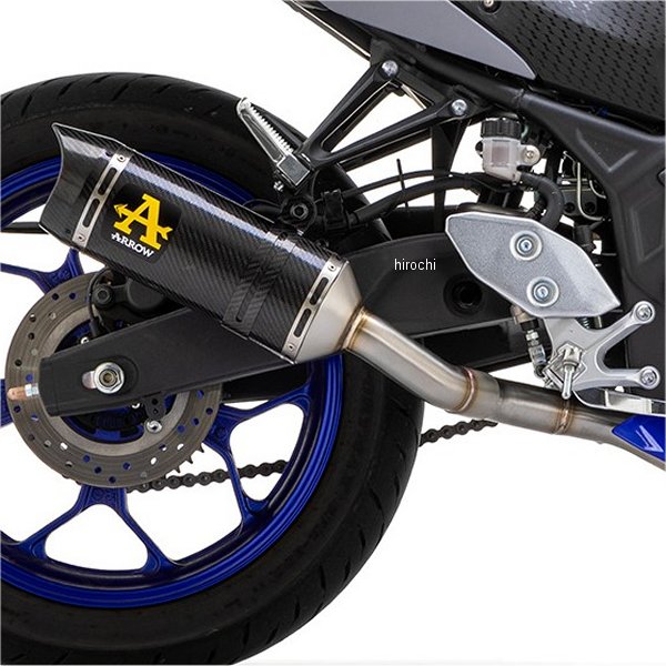 アロー ARROW スリップオンマフラー Thunder 21年-23年 YZF-R3 カーボン 71831MK-R3 HD店 53,126円