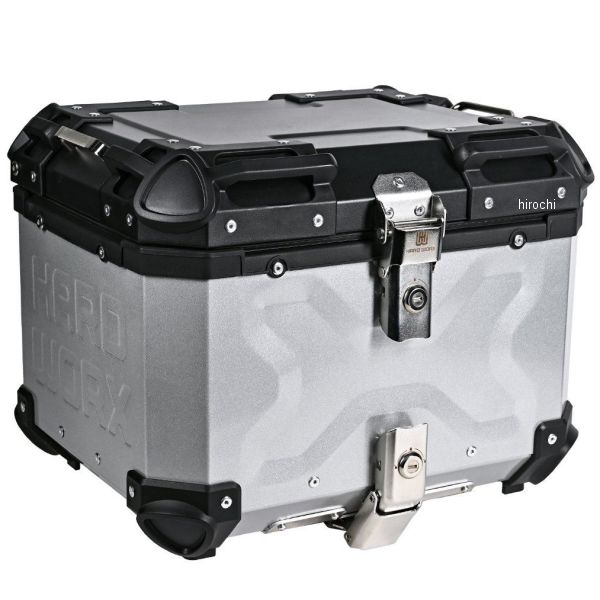 【メーカー在庫あり】 ハードワークス HARD WORX アルミトップケース HXNE45 SILVER 45L HXNE45S HD店