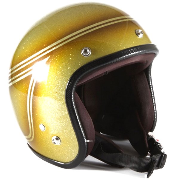 ナナニージャム 72JAM ジェットヘルメット SHINE GOLD ゴールド グロス仕上げ フリーサイズ(57-60cm未満) VNT-04 HD店