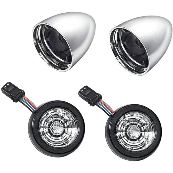 ハーレー純正 リアウインカー シグネチャー LED アンバー/レッド 67801151 HD店