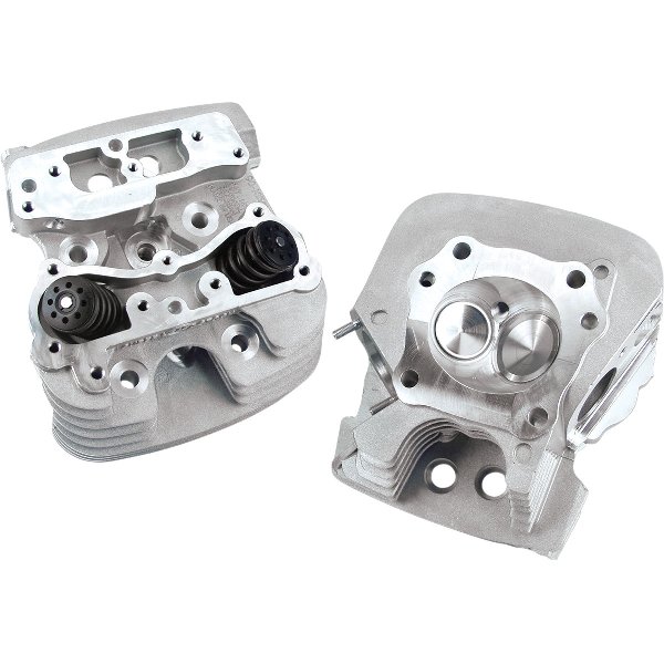 【USA在庫あり】 S&Sサイクル S&S Cycle スーパーストック シリンダーヘッド 79cc 06年-17年 Twin Cam シルバー 0930-0063 HD店|ヒロチー商事 ハーレー 店
