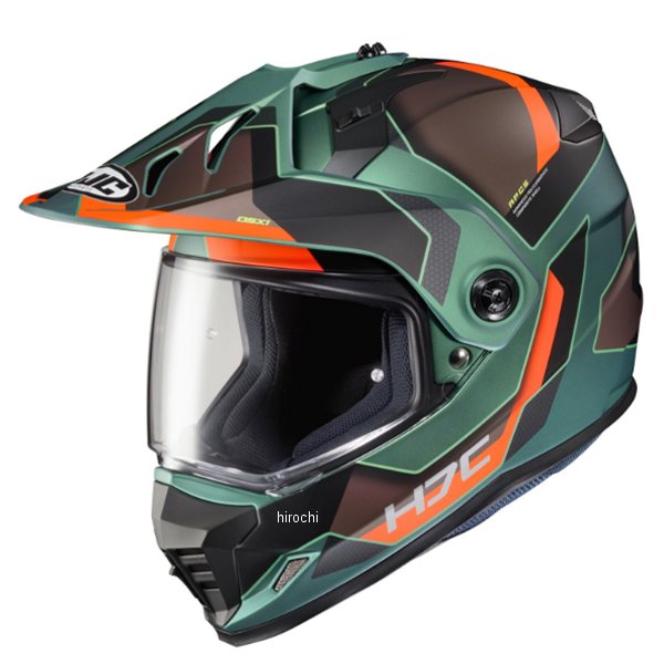 HJH230 エイチジェイシー HJC オフロードヘルメット DS-X1 シナジー 緑 Sサイズ HJH230GR01S HD店