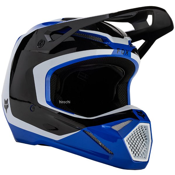 【メーカー在庫あり】 フォックス FOX ユース ヘルメット V1 ニトロ 青 YLサイズ 31400-002-YL HD店｜ヒロチー商事 ハーレー 店 16,237円