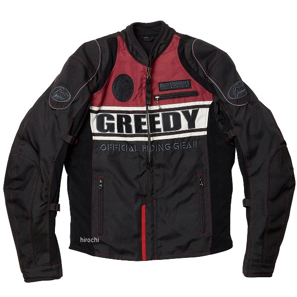 GNW-053 グリーディー GREEDY クラシックスポーツウインタージャケット 赤 4Lサイズ GRGNW053RD4 HD店
