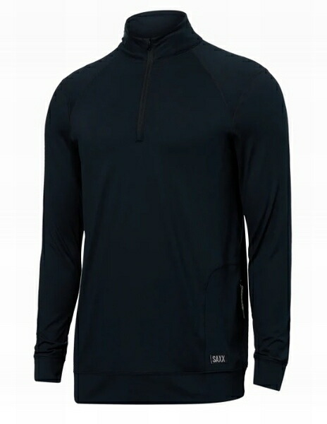 【メーカー在庫あり】 サックス SAXX 2024年モデル ハーフジップ ピークデイズ BLK Sサイズ SXLZ74 HD店 11,550円