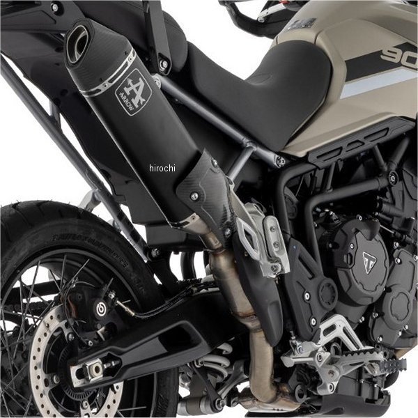 アロー ARROW スリップオンマフラー Veloce 20年-23年 TIGER900GT ARAGON アルミダーク ヒートシールド付き 72504VAN-900GTARAGON HD店｜ヒロチー商事 ハーレー 店