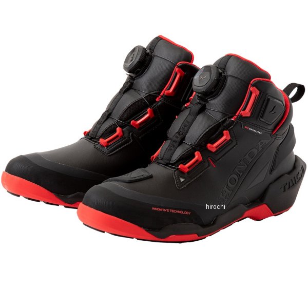 【メーカー在庫あり】 ホンダ純正 DRYMASTER ARROW SHOES 黒/赤 26.5 0SYTP-57A-R65 HD店