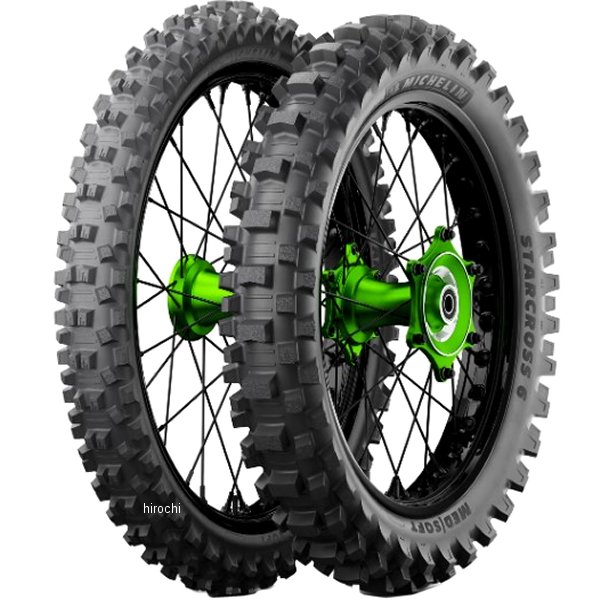 ミシュラン MICHELIN スタークロス6 ミディアム ソフト 100/90-19 M/C 57M TT リア 233393 HD店