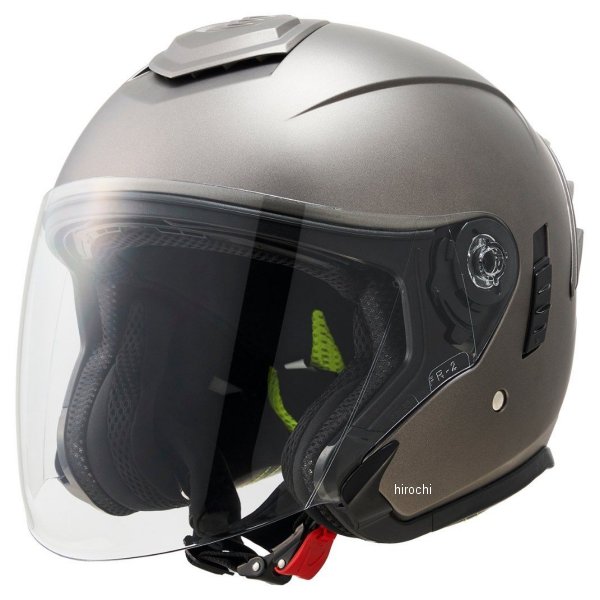マルシン工業 Marushin ジェットヘルメット MSJ2 JE-1 フラットガンメタリック Mサイズ(57-58cm) 1002527 HD店｜ヒロチー商事 ハーレー 店