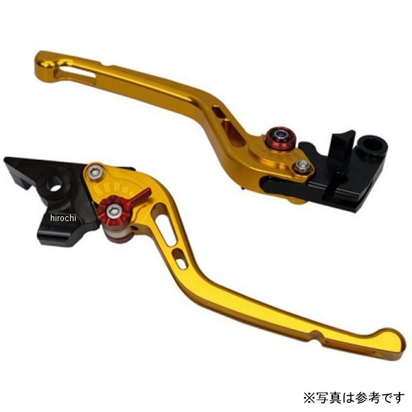 【メーカー在庫あり】 ユーカナヤ U-KANAYA ビレットレバーセット GPタイプ 23年以降 YZF-R125、YZF-R15 ゴールド YA061-142-0502 HD店