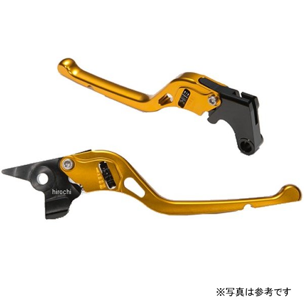【メーカー在庫あり】 ユーカナヤ U-KANAYA ビレットレバーセット ホイールタイプ 19年以降 MT-15 インド仕様 ゴールド YA064-142-0302 HD店